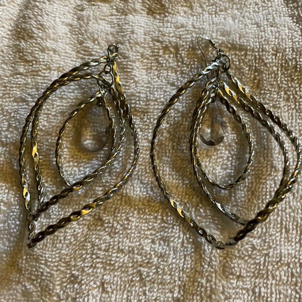 Sterling Silver Guess Earrings